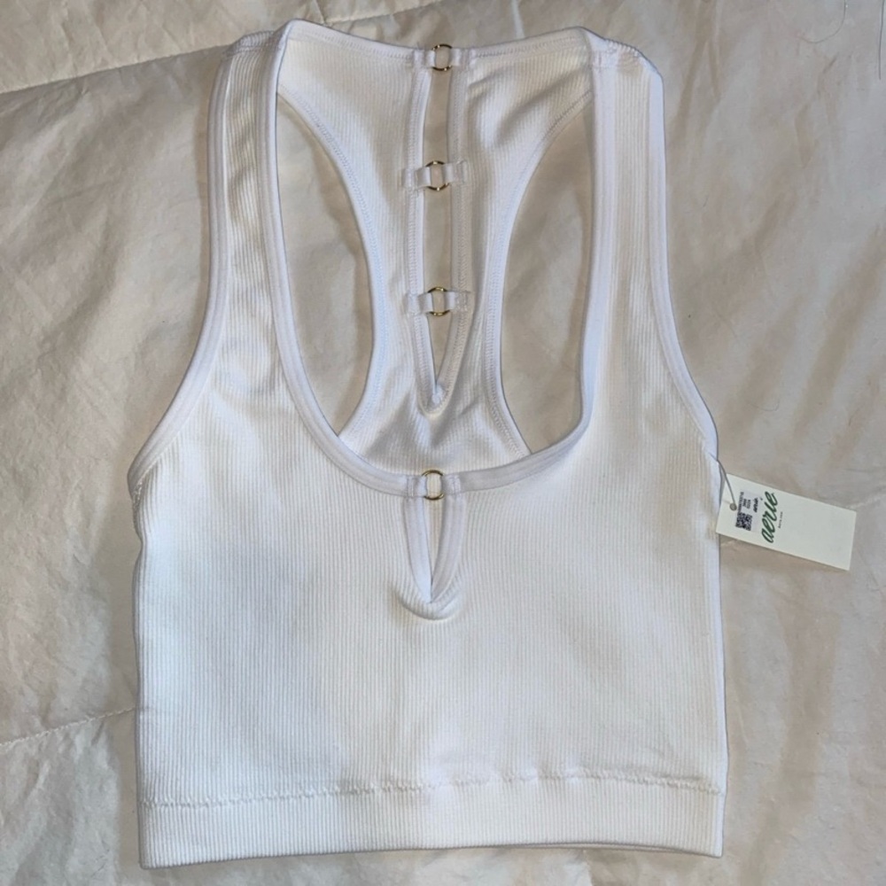 NWT Aerie Crop Racerback Tank
